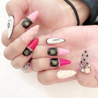 ぴんくだいや♡CHANEL　シャネル　ネイル　5本セット e7557eb620a081d4174b5f02c7cf1e