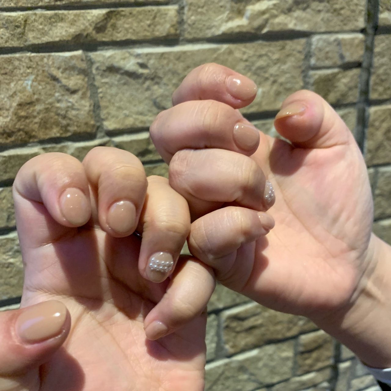 オールシーズン ハンド ワンカラー パール ショート Maiのネイルデザイン No ネイルブック