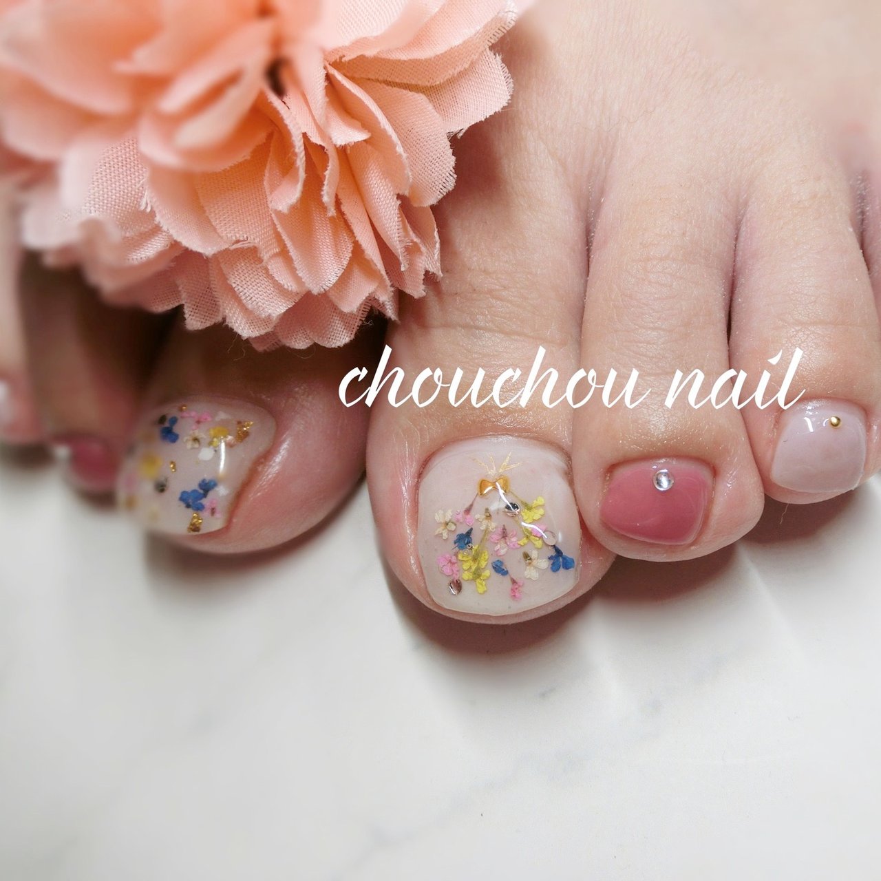 フット Chouchou Nailのネイルデザイン No ネイルブック