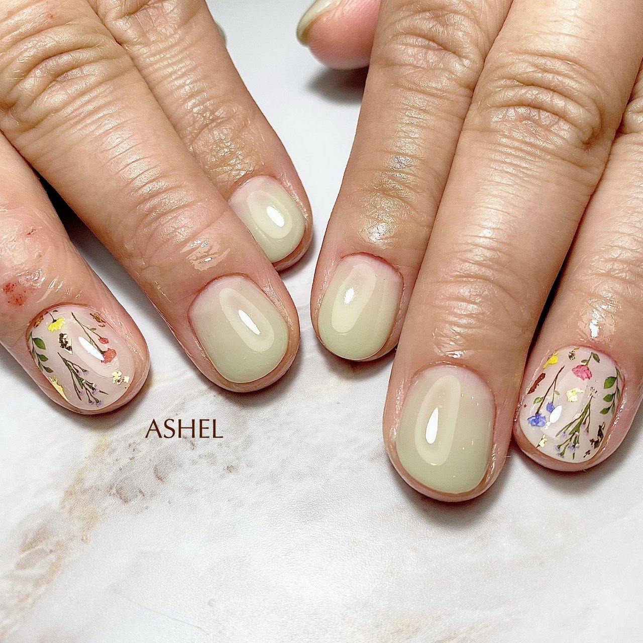 春 入学式 デート 女子会 ハンド Ashel Nail アシェルネイル のネイルデザイン No ネイルブック