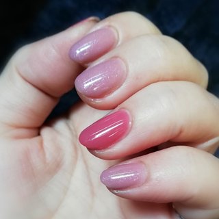 ブラウン スモーキー マニキュアのネイルデザイン ネイルブック