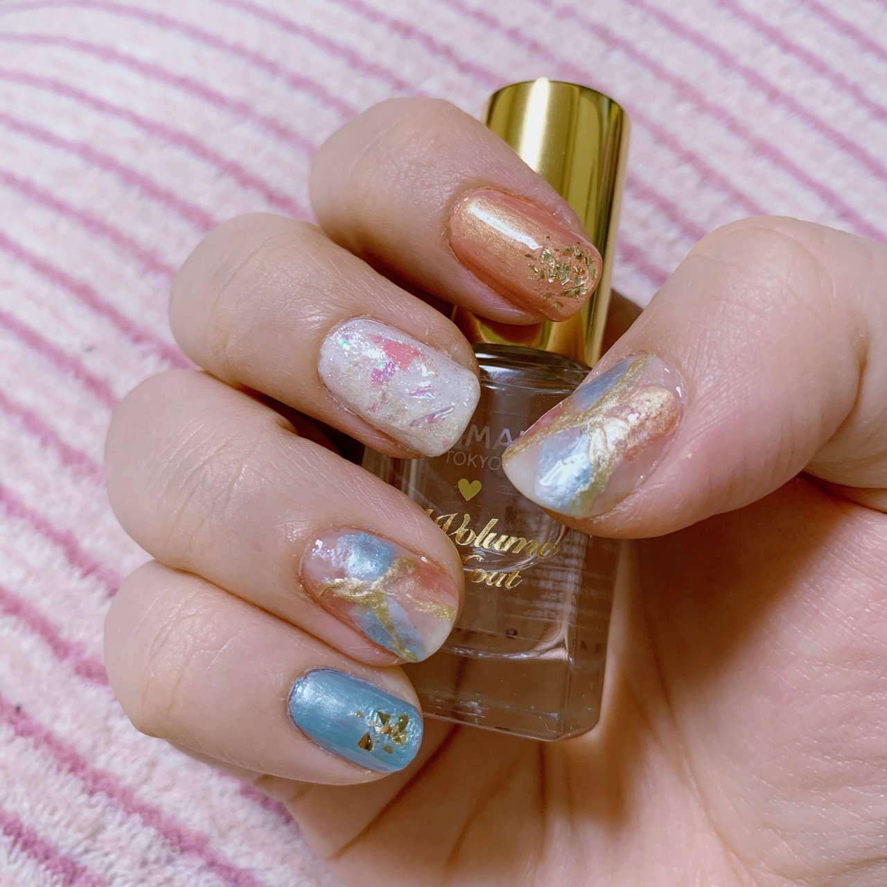 春 夏 ハンド ホログラム ニュアンス ஐ Moconail ஐ のネイルデザイン No ネイルブック