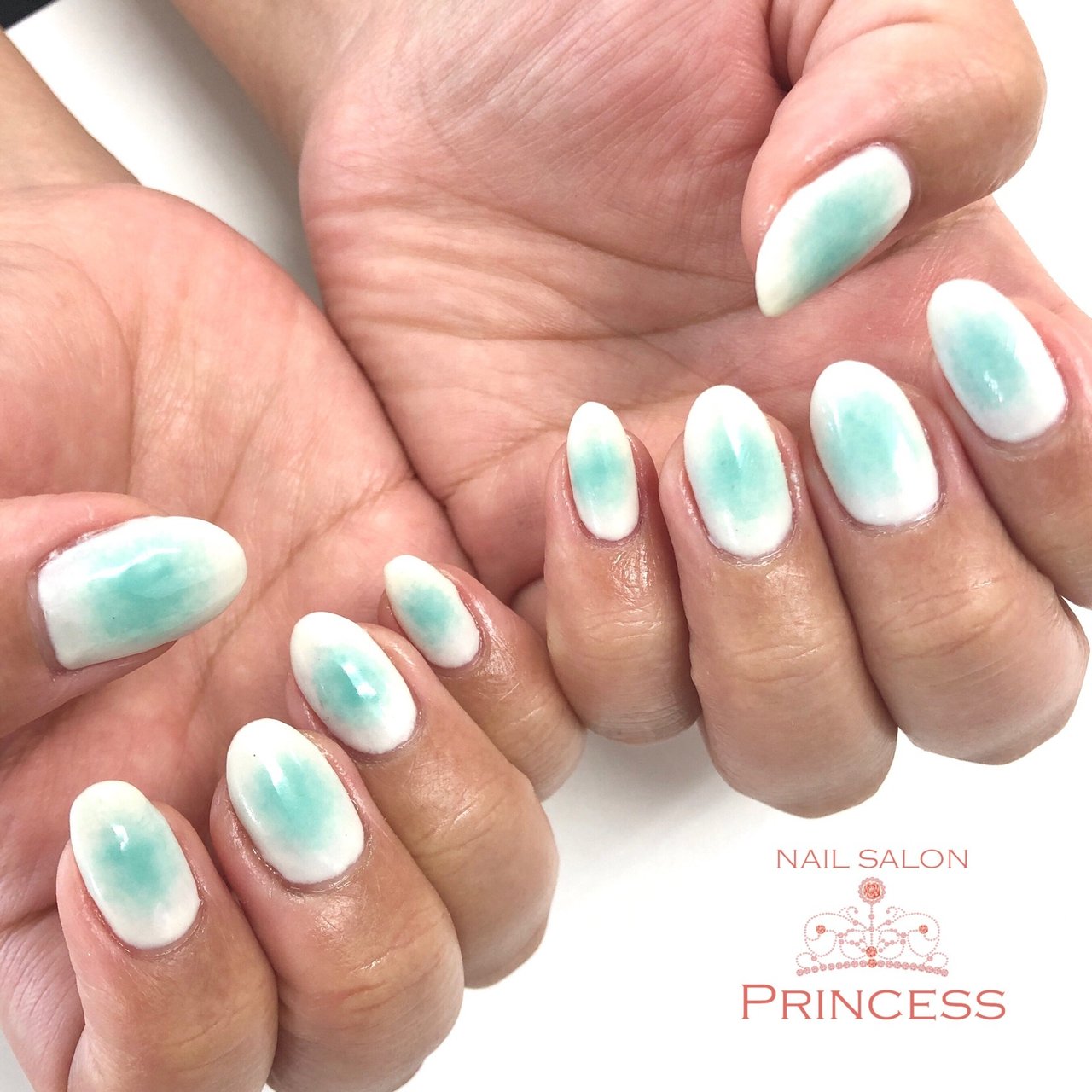 春 女子会 ハンド シンプル ワンカラー Nailsalon Princessのネイルデザイン No ネイルブック