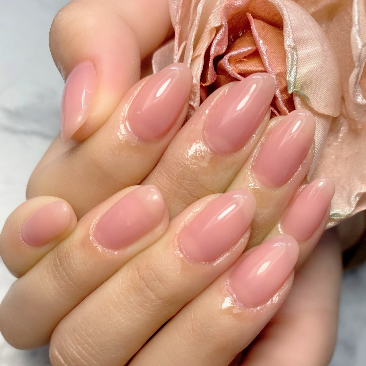 オールシーズン 梅雨 オフィス ハンド シンプル Nail Salon U Naのネイルデザイン No ネイルブック