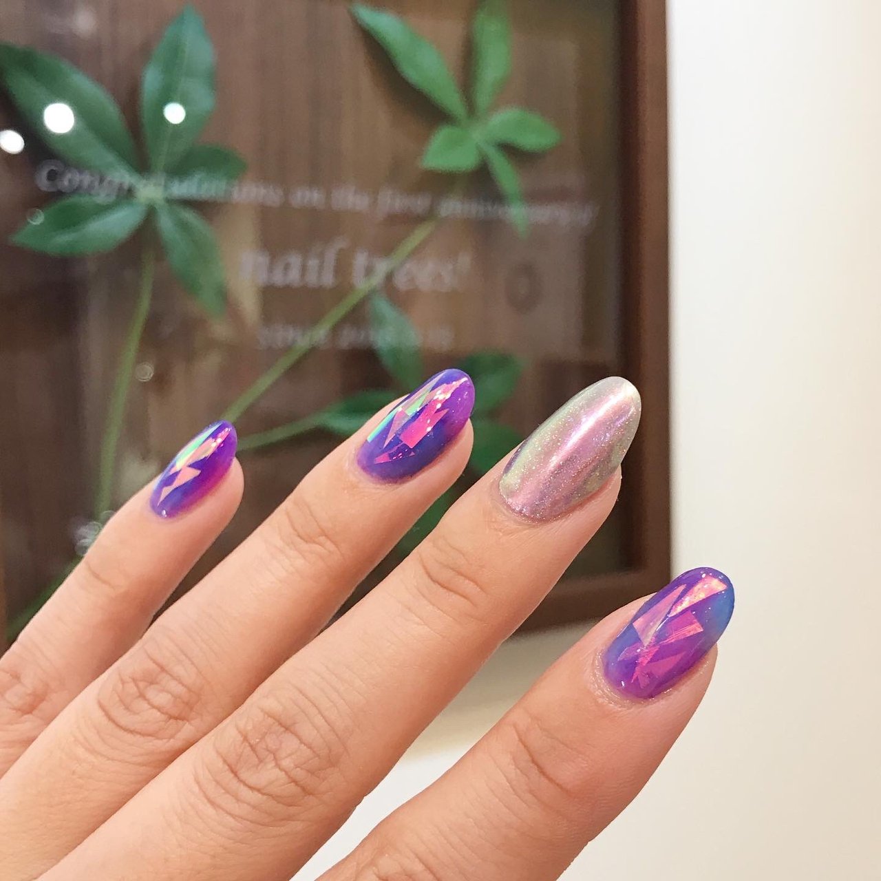 旅行 梅雨 海 リゾート ハンド 溝の口 Nail Trees ネイルトゥリース のネイルデザイン No ネイルブック