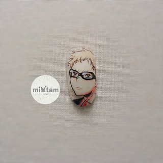 月島蛍のネイルデザイン ネイルブック