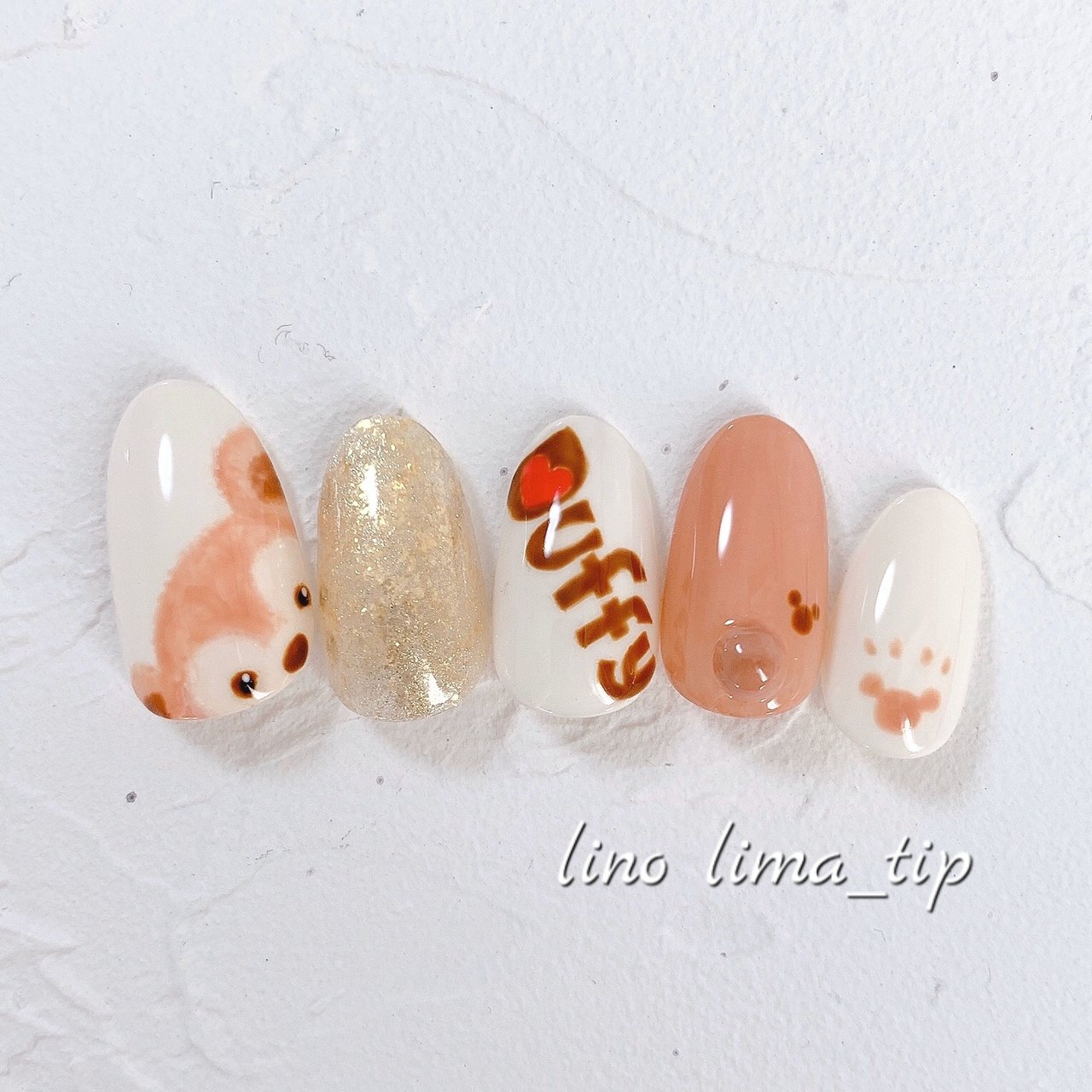 オールシーズン ハンド ラメ ワンカラー キャラクター Lino Lima リノ リマ のネイルデザイン No ネイルブック