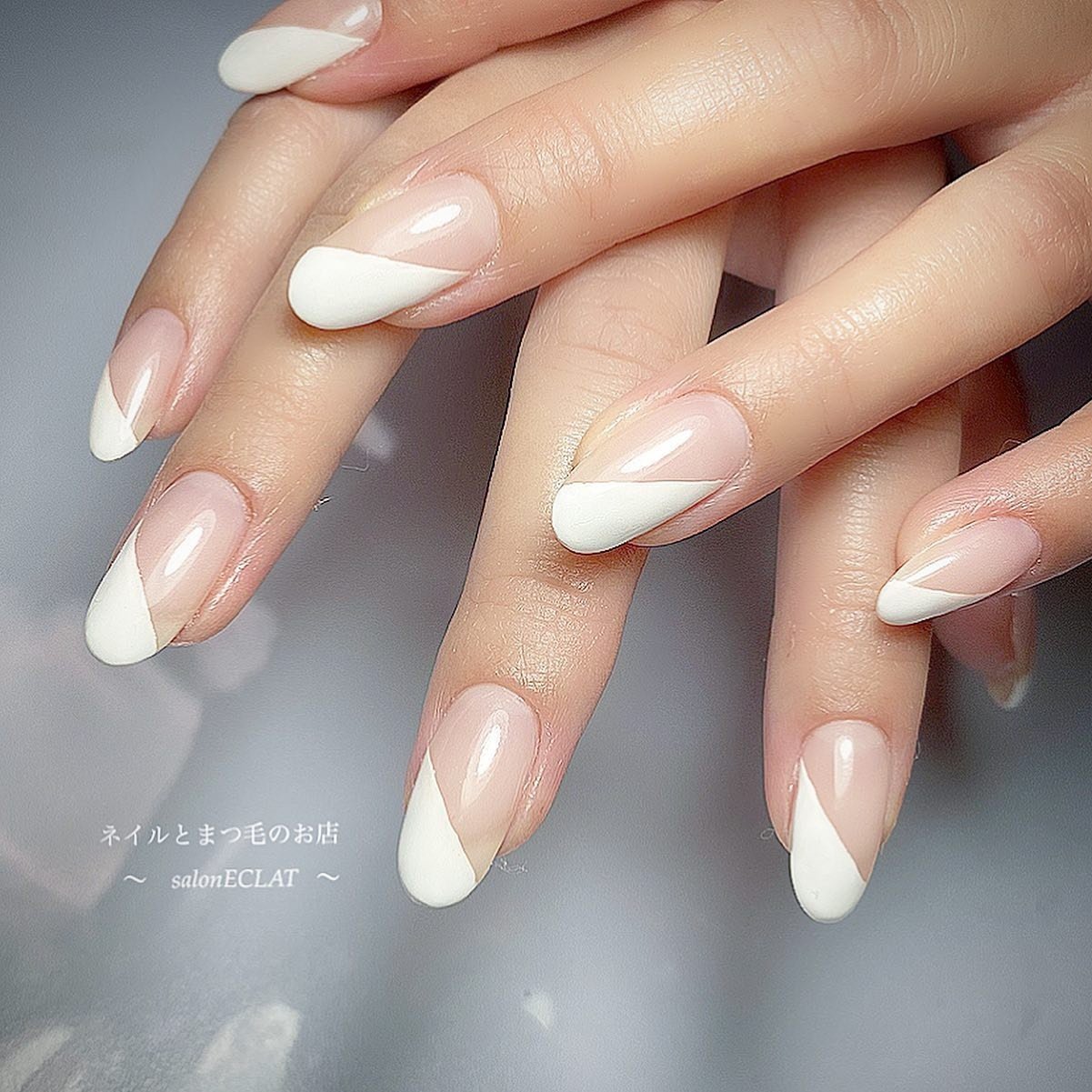 オールシーズン オフィス デート 女子会 ハンド Mikaのネイルデザイン No ネイルブック