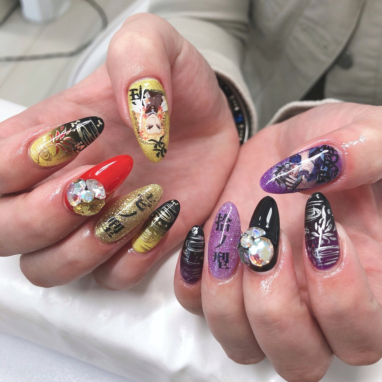オールシーズン ハロウィン ハンド ワンカラー グラデーション Nail Salon Jasmineのネイルデザイン No ネイルブック