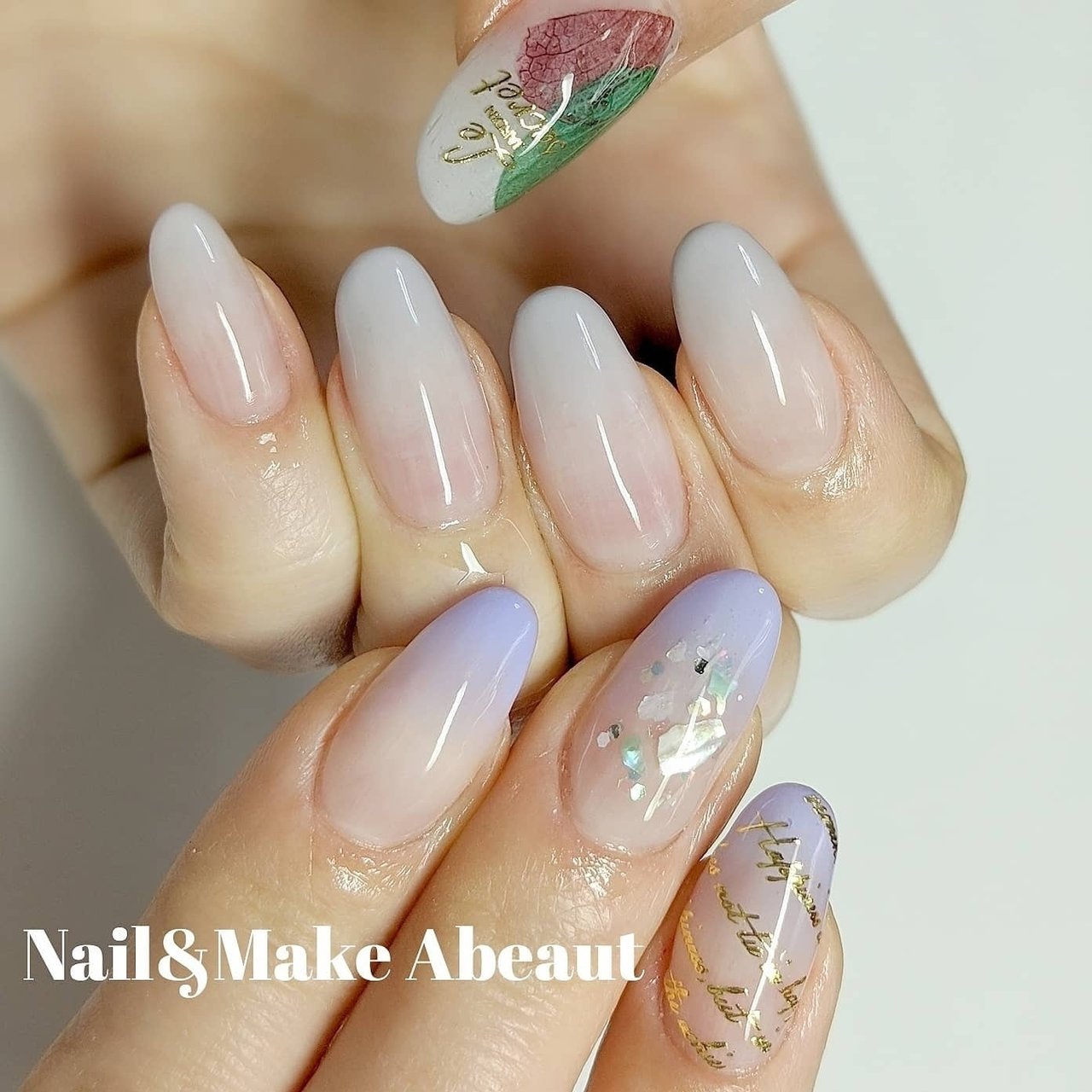 春 オフィス デート 女子会 ハンド Nail Makeabeaut ｱﾋﾞｭｰﾄ のネイルデザイン No 527 ネイルブック