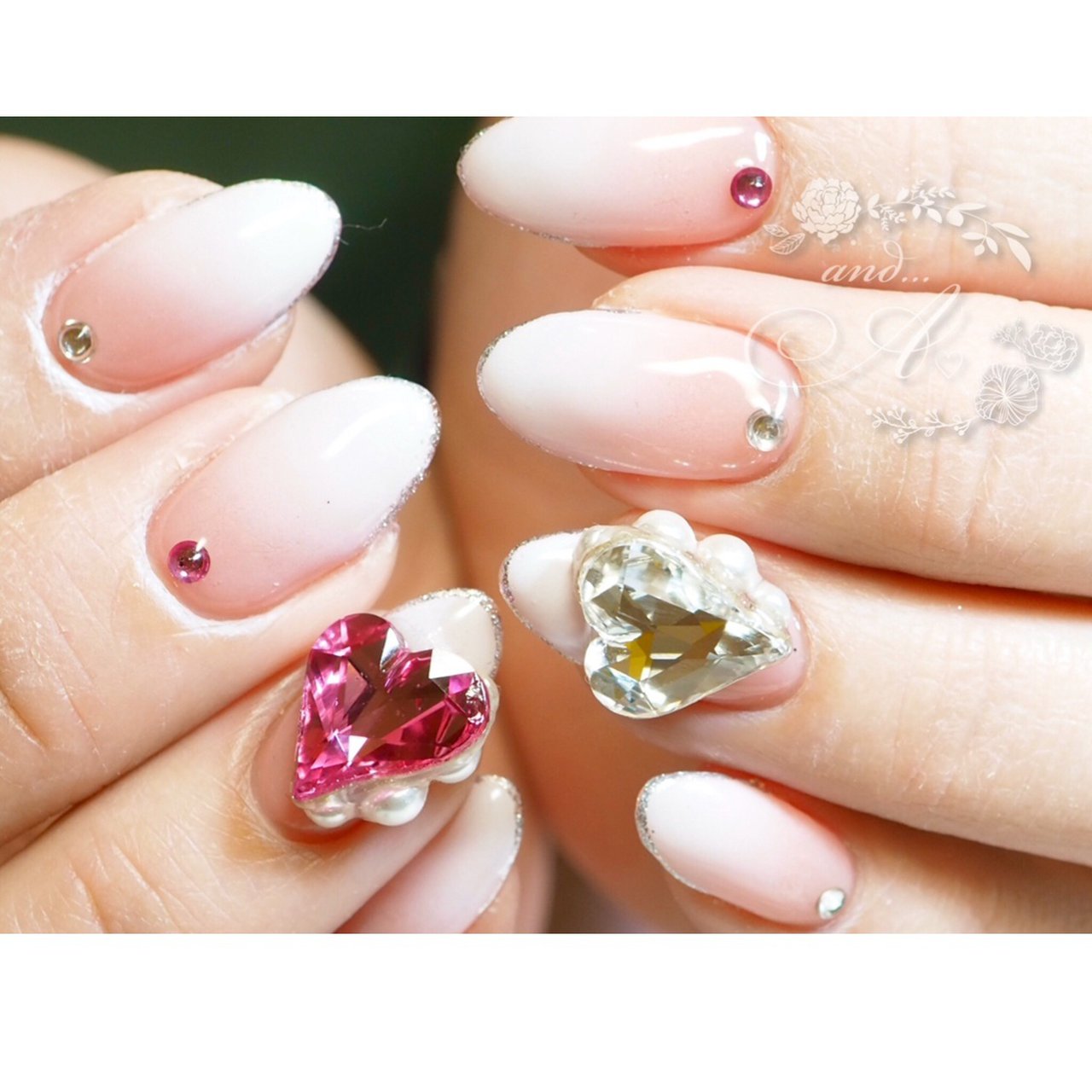 オールシーズン バレンタイン オフィス ブライダル ハンド Nailroom And A アンドエー のネイル デザイン No ネイルブック