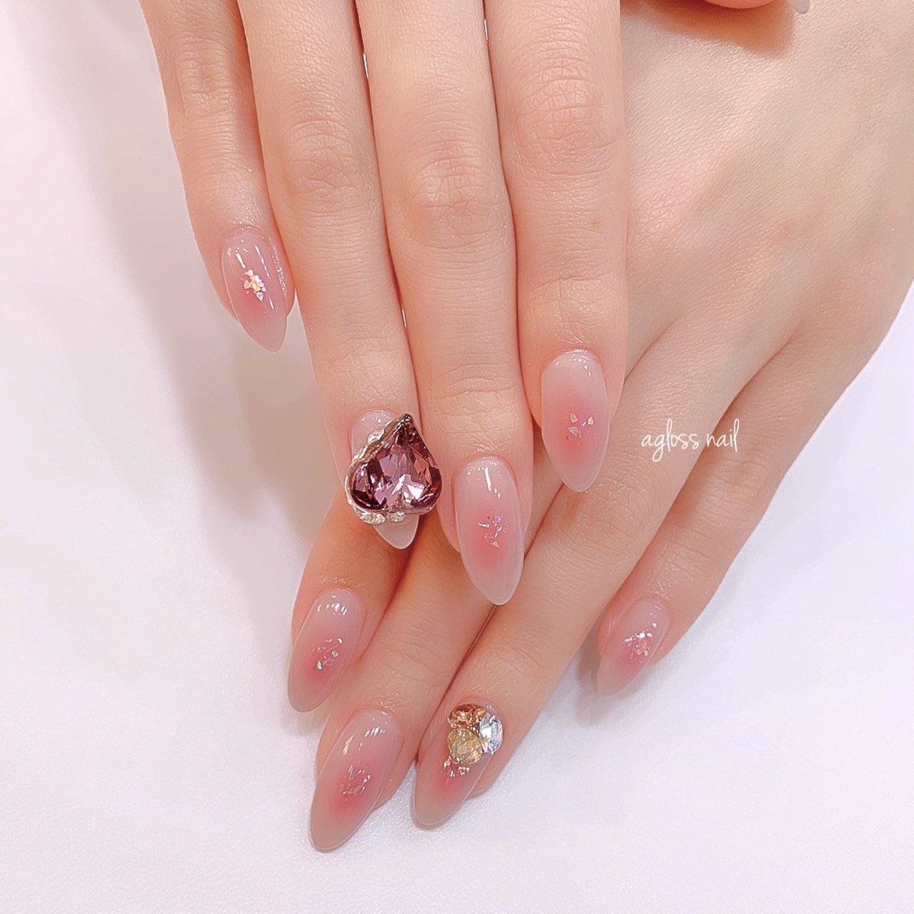 春 夏 秋 冬 ハンド Agloss Nailのネイルデザイン No ネイルブック