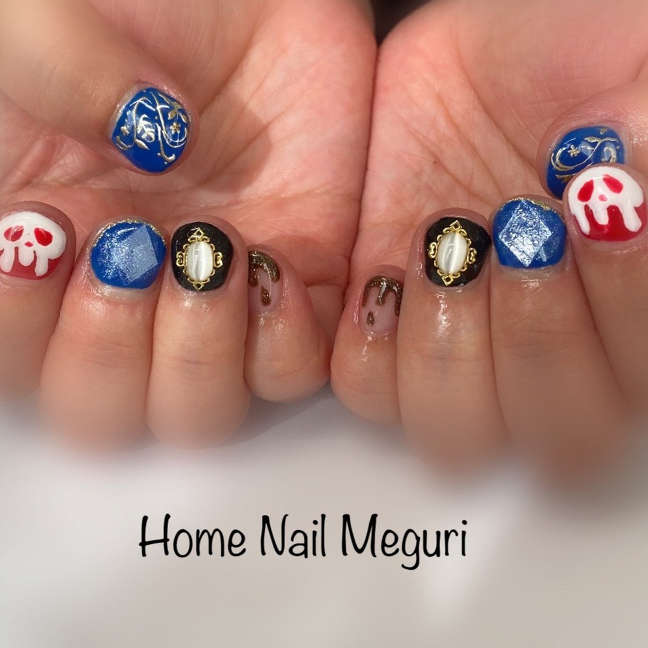 Home Nail Meguriのネイルデザイン No ネイルブック