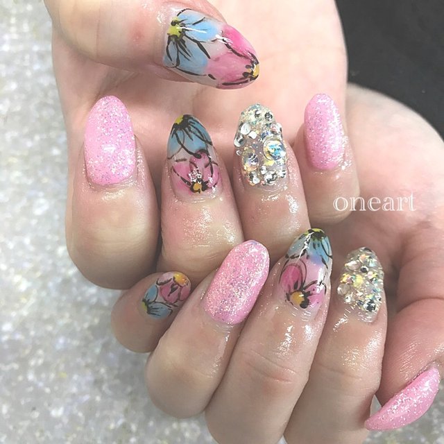 Nail Room One Art ワンアート 越谷のネイルサロン ネイルブック