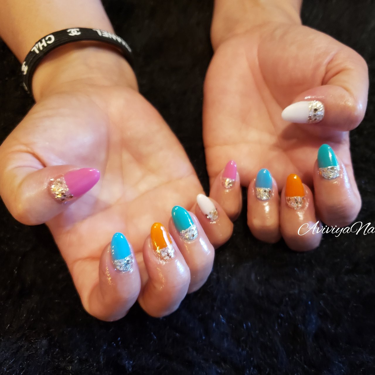夏 パーティー デート 女子会 ハンド Aya アヴィヴィヤのネイルデザイン No ネイルブック