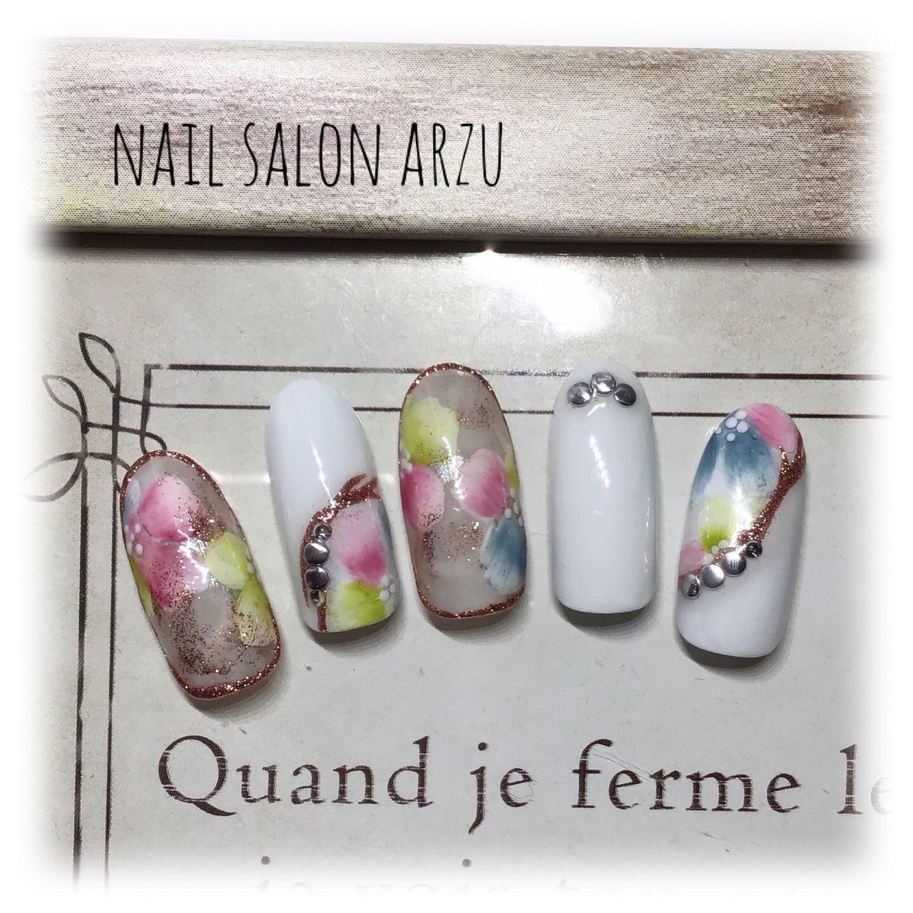 春 夏 パーティー デート ワンカラー ネイルサロンmut ムート のネイルデザイン No ネイルブック