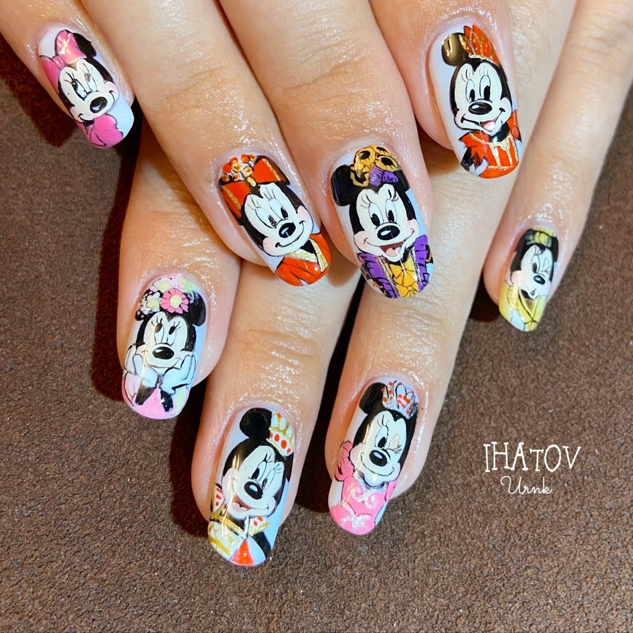 春 旅行 女子会 ハンド フラワー Ihatov Nailarts のネイルデザイン No ネイルブック