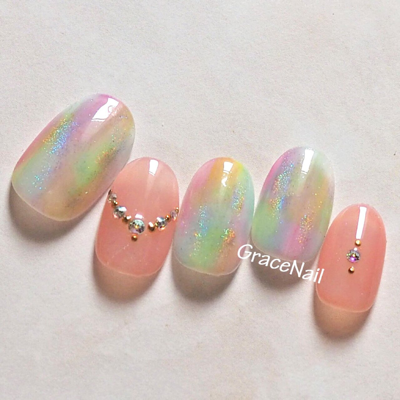 春 夏 リゾート 女子会 ハンド Gracenailのネイルデザイン No ネイルブック