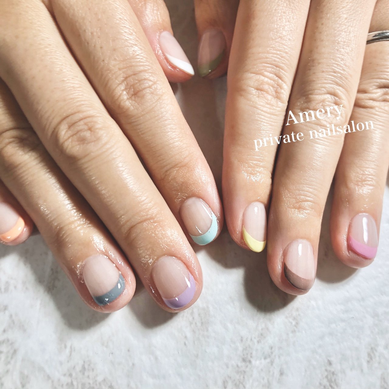 春 夏 オールシーズン リゾート ハンド Nailist Hikari のネイルデザイン No ネイルブック