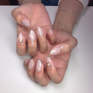 人気順 ニュアンス 乳白色ネイルのネイルデザイン 13ページ目 ネイルブック