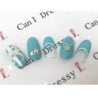 春 ブランド柄 ネイルチップのネイルデザイン ネイルブック