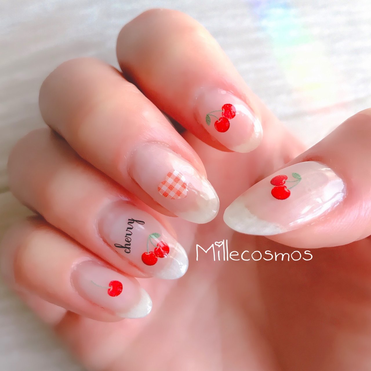 ハンド クリア ジェルネイル セルフネイル れいのネイルデザイン No ネイルブック