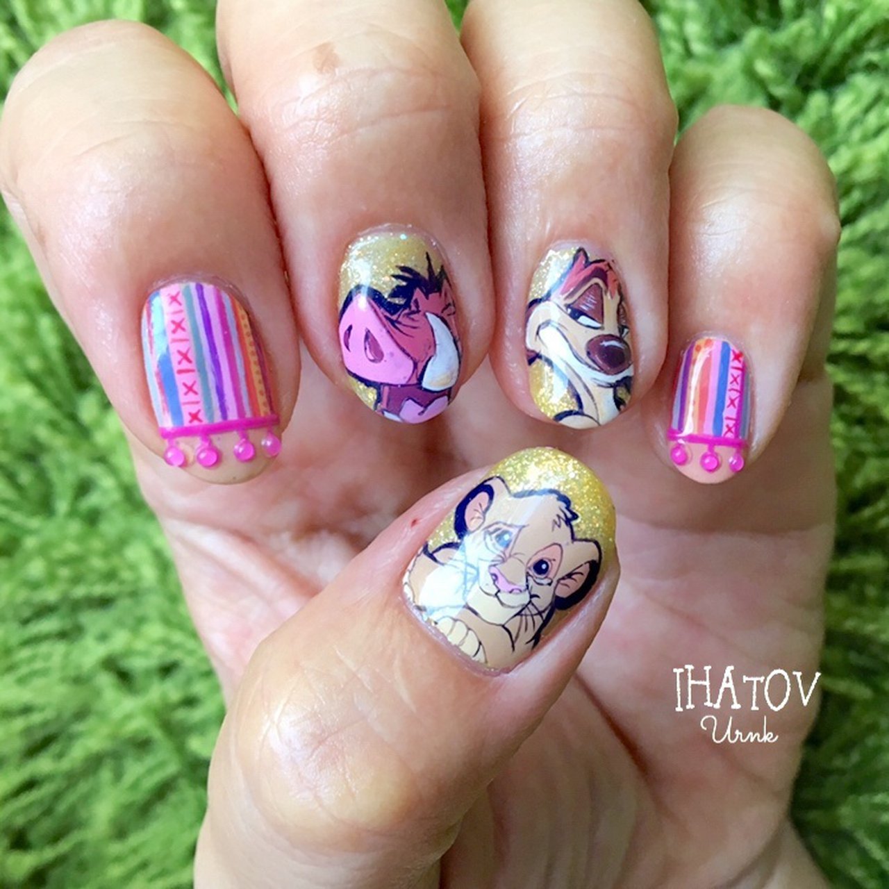 夏 オールシーズン 旅行 ハンド エスニック Ihatov Nailarts のネイルデザイン No ネイルブック