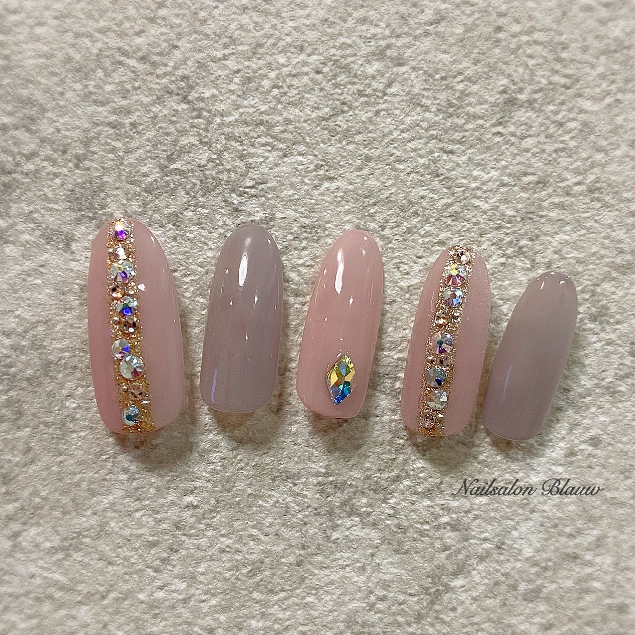 オールシーズン オフィス ブライダル デート ハンド Nailsalonblauwのネイルデザイン No ネイルブック
