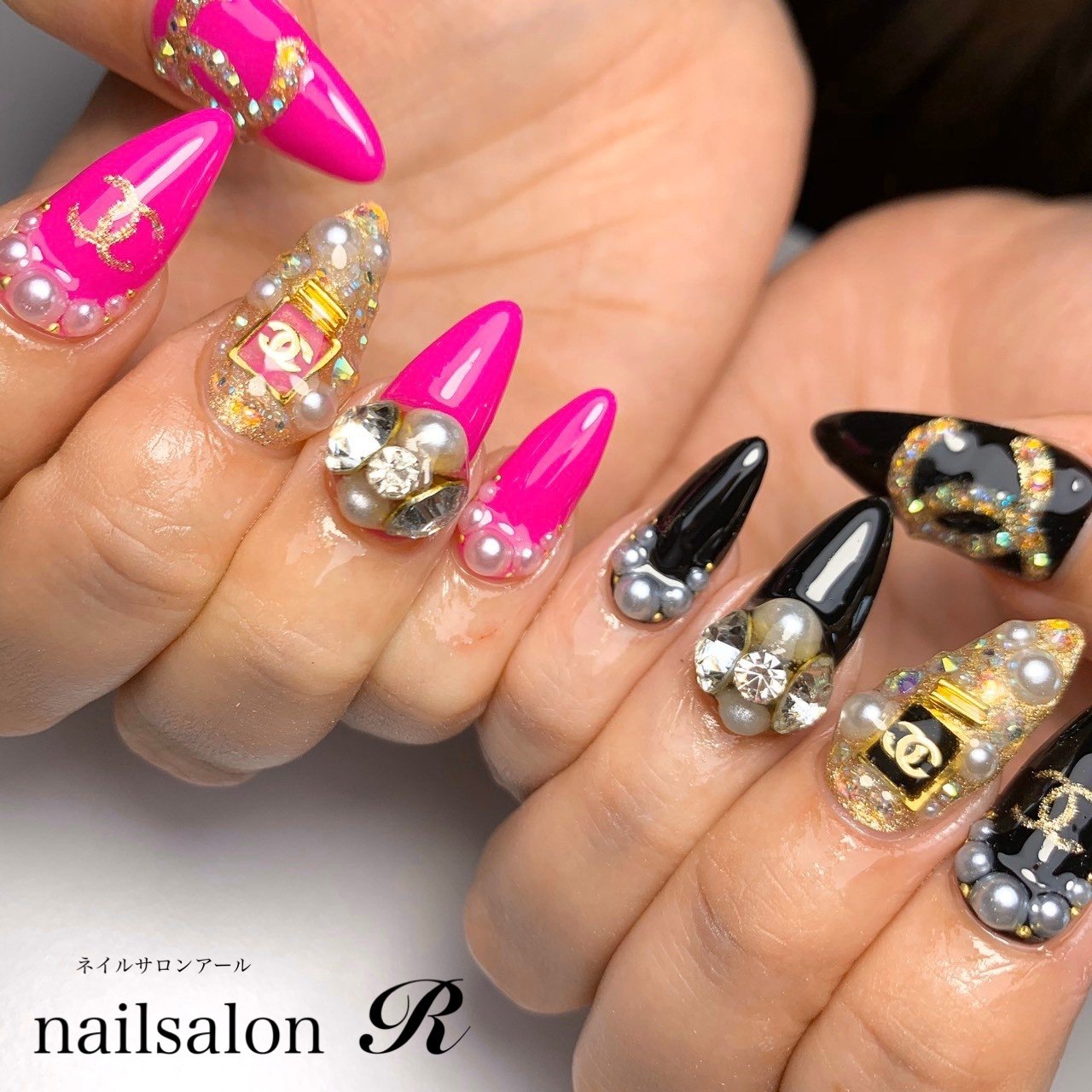 春 夏 オールシーズン 女子会 ハンド Nailsalon R 大垣のネイルデザイン No ネイルブック