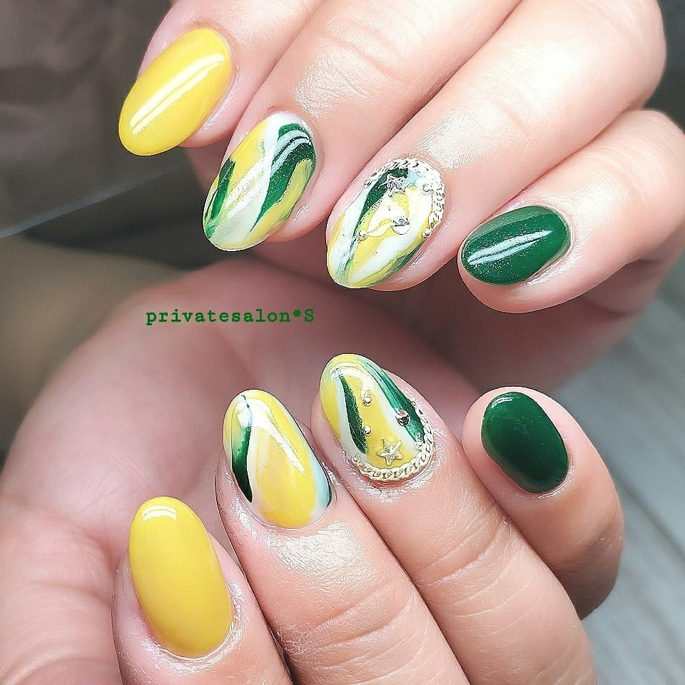 春 夏 七夕 海 ハンド Privatesalon Sのネイルデザイン No ネイルブック