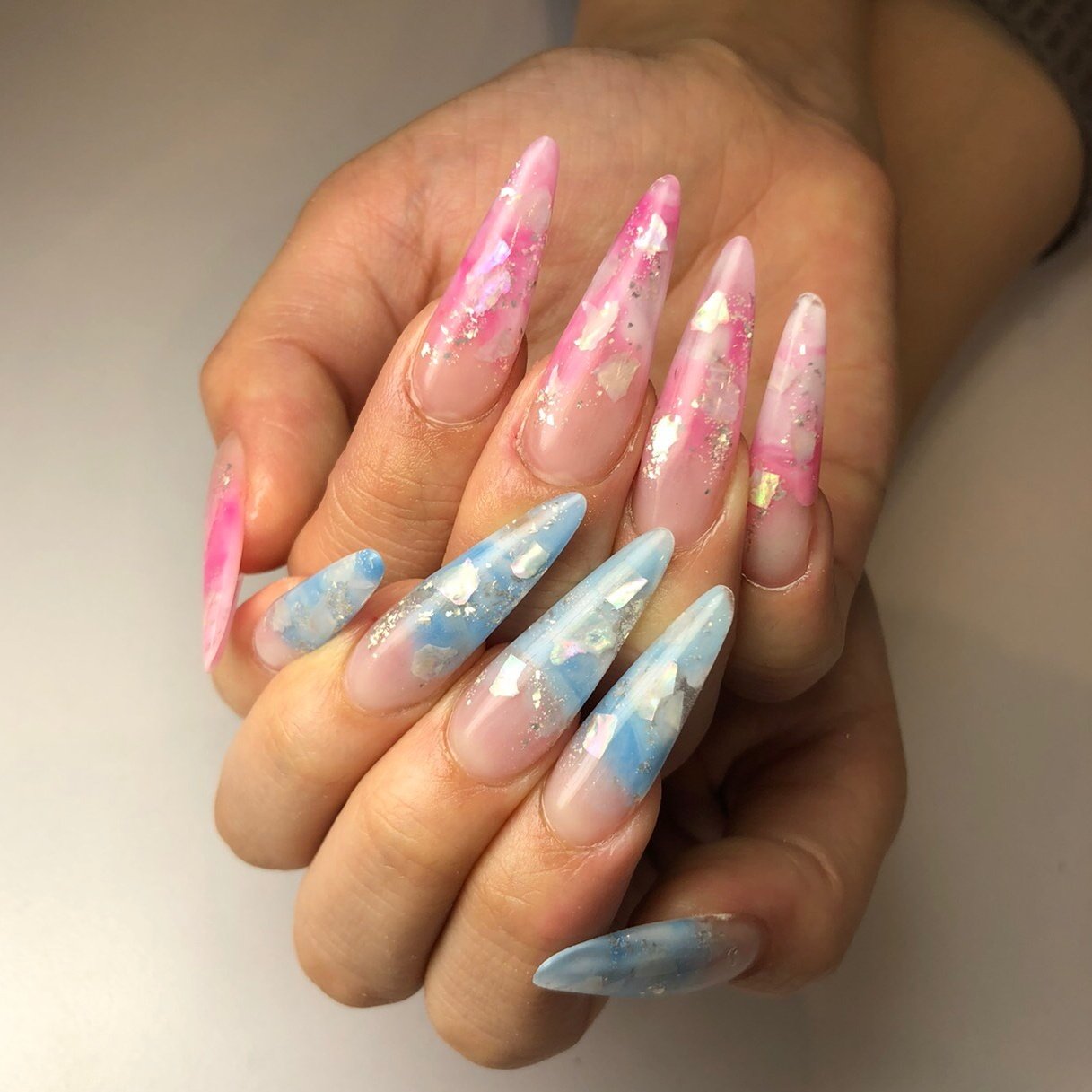 春 夏 オールシーズン パーティー ハンド Nailsalon Selfishのネイルデザイン No ネイルブック