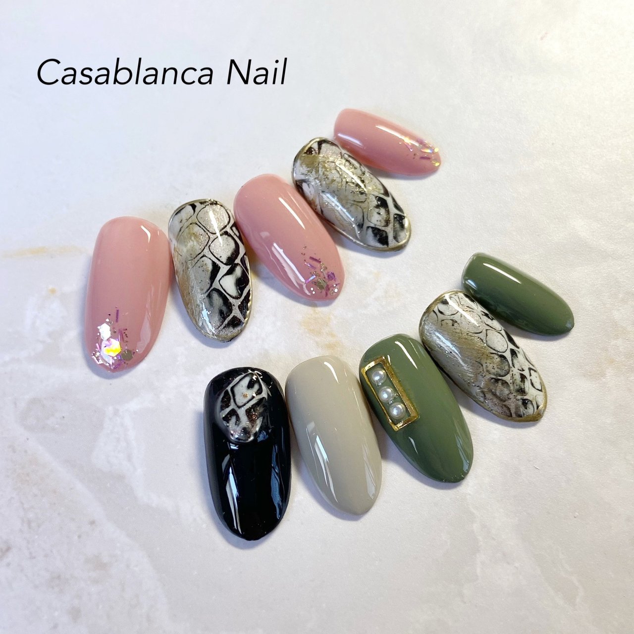 オールシーズン ハンド Casablanca Nail Junのネイルデザイン No ネイルブック