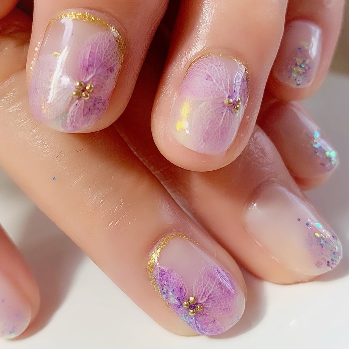 春 夏 梅雨 オフィス ハンド Nailsalonchanceのネイルデザイン No ネイルブック