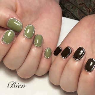 人気順 シルバー囲みのネイルデザイン ネイルブック