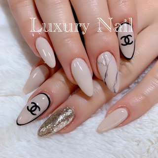 人気順｜ワンカラー/#シャネル風ネイルのネイルデザイン｜ネイルブック