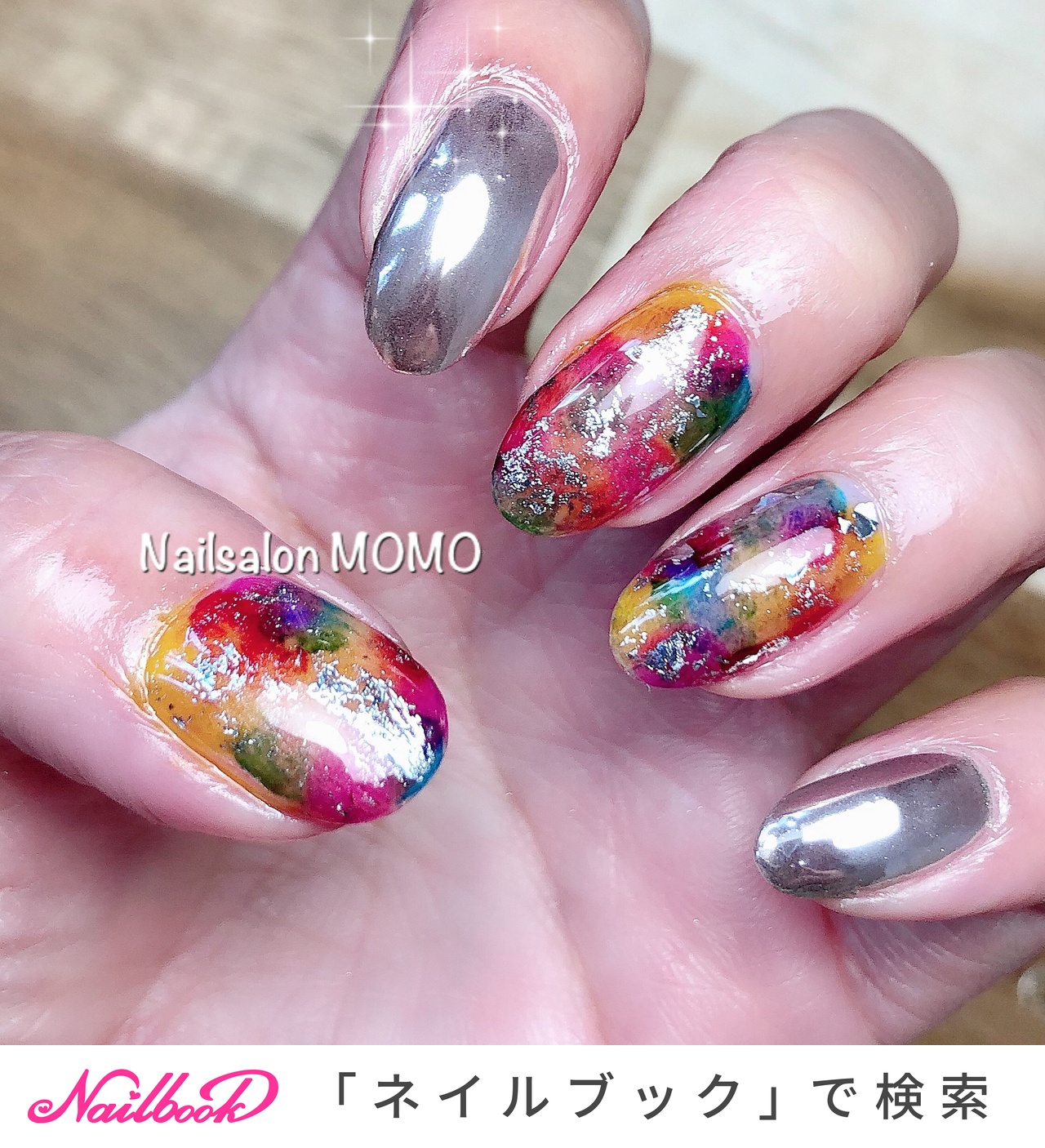 夏 リゾート パーティー 女子会 ハンド Nailsalonmomoのネイルデザイン No ネイルブック