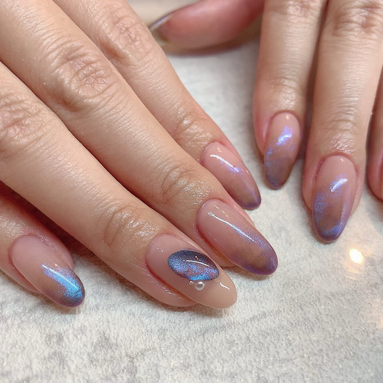 春 夏 ハンド グラデーション ラメ Erihoのネイルデザイン No ネイルブック