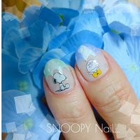水滴 グリーン セルフネイルのネイルデザイン ネイルブック