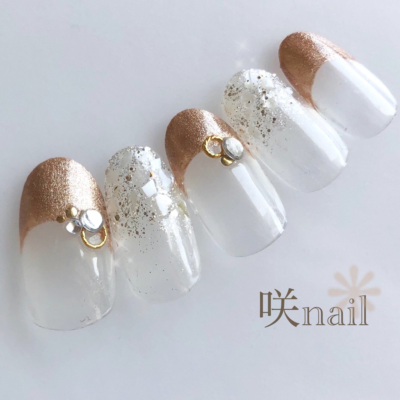 夏 オールシーズン パーティー デート ハンド 咲nail サキネイル のネイルデザイン No ネイルブック