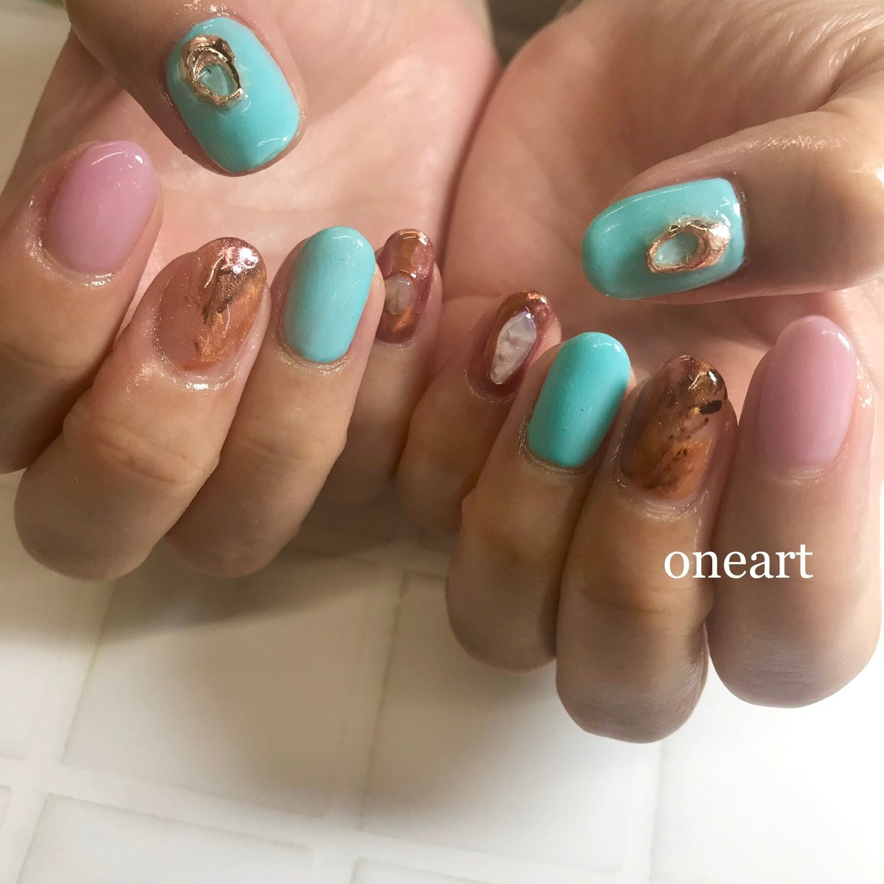 春 夏 ハンド シンプル ワンカラー Nail Room One Artのネイルデザイン No 5310066 ネイルブック