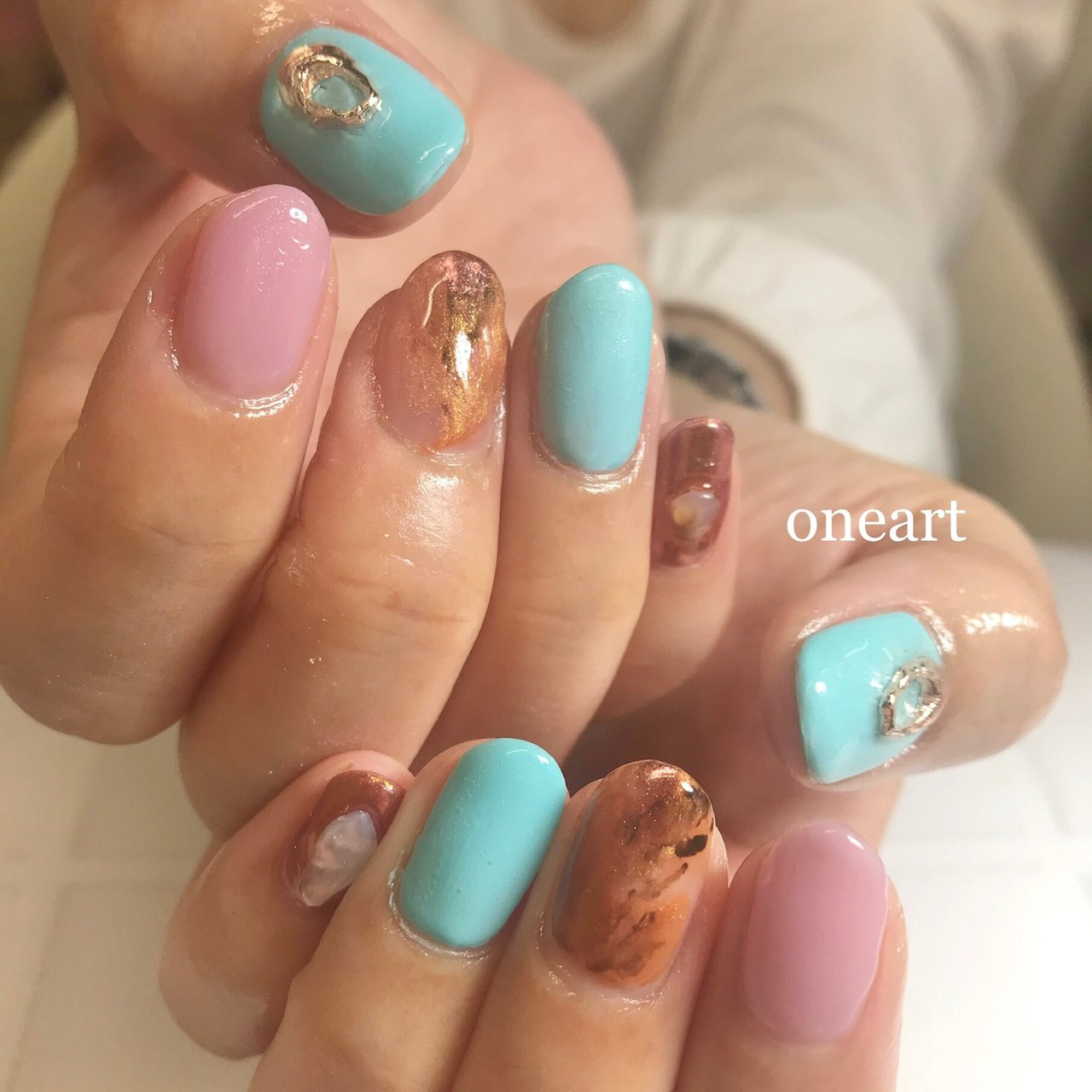 春 夏 ハンド シンプル ワンカラー Nail Room One Artのネイルデザイン No ネイルブック