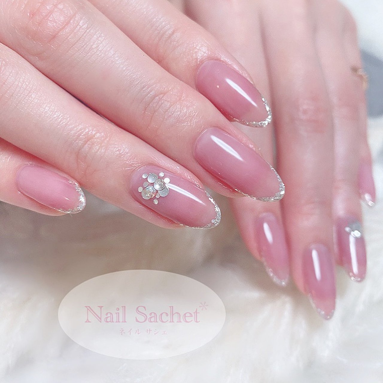 春 夏 オールシーズン オフィス シンプル 東京nailsachet ネイルサシェのネイルデザイン No ネイルブック