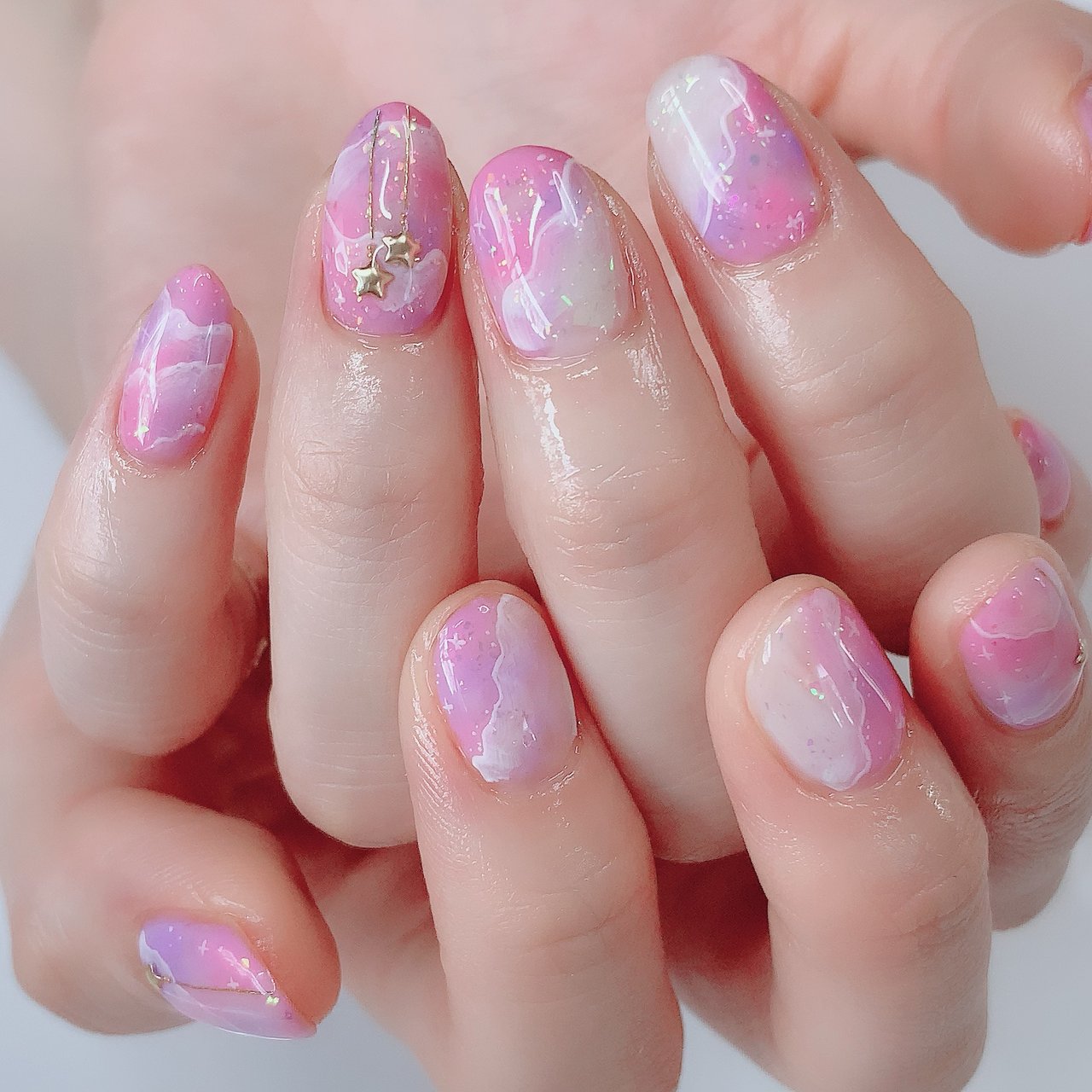 夏 オールシーズン 七夕 浴衣 ハンド Nature のネイルデザイン No ネイルブック