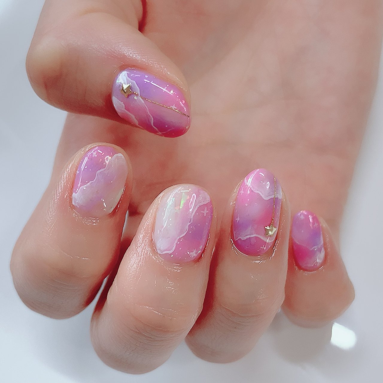 夏 オールシーズン 七夕 浴衣 ハンド Nature のネイルデザイン No ネイルブック