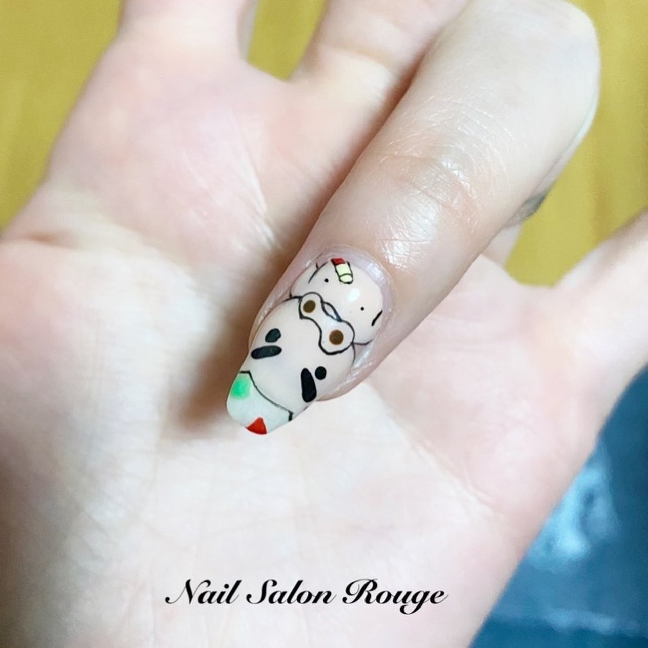 オールシーズン ライブ ハロウィン ハンド 痛ネイル 郡山 Nail Salon Rougeのネイルデザイン No ネイルブック