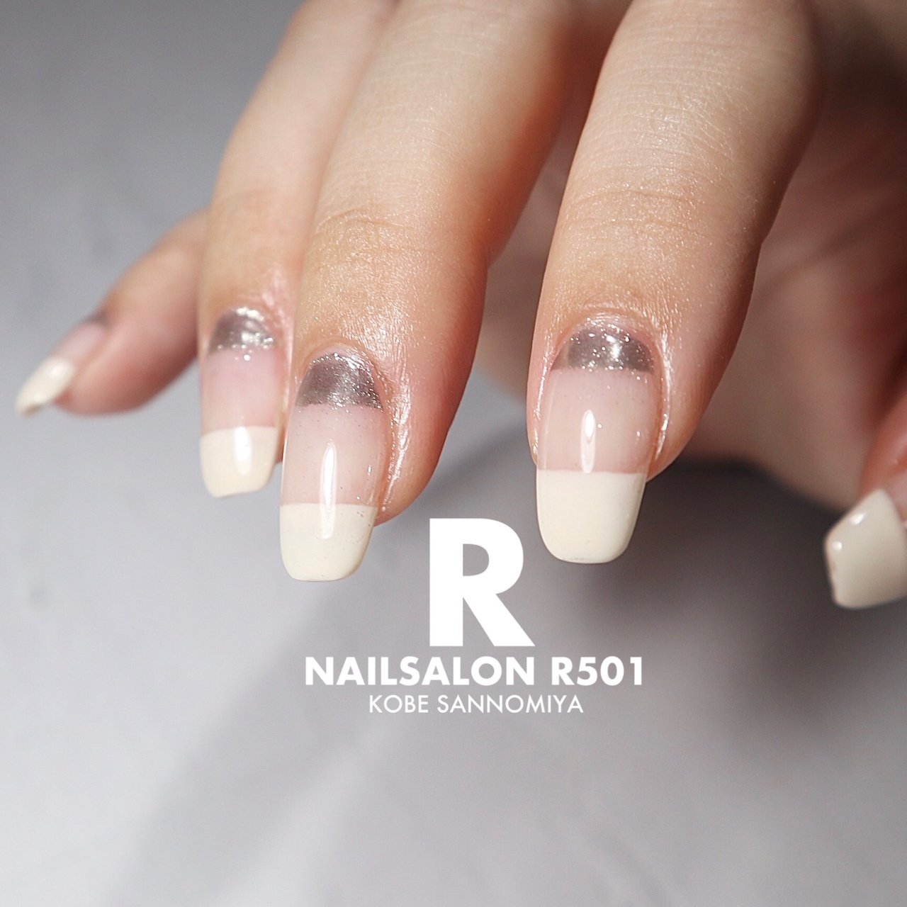 オールシーズン ハンド フレンチ ミディアム ベージュ Reikoのネイルデザイン No ネイルブック