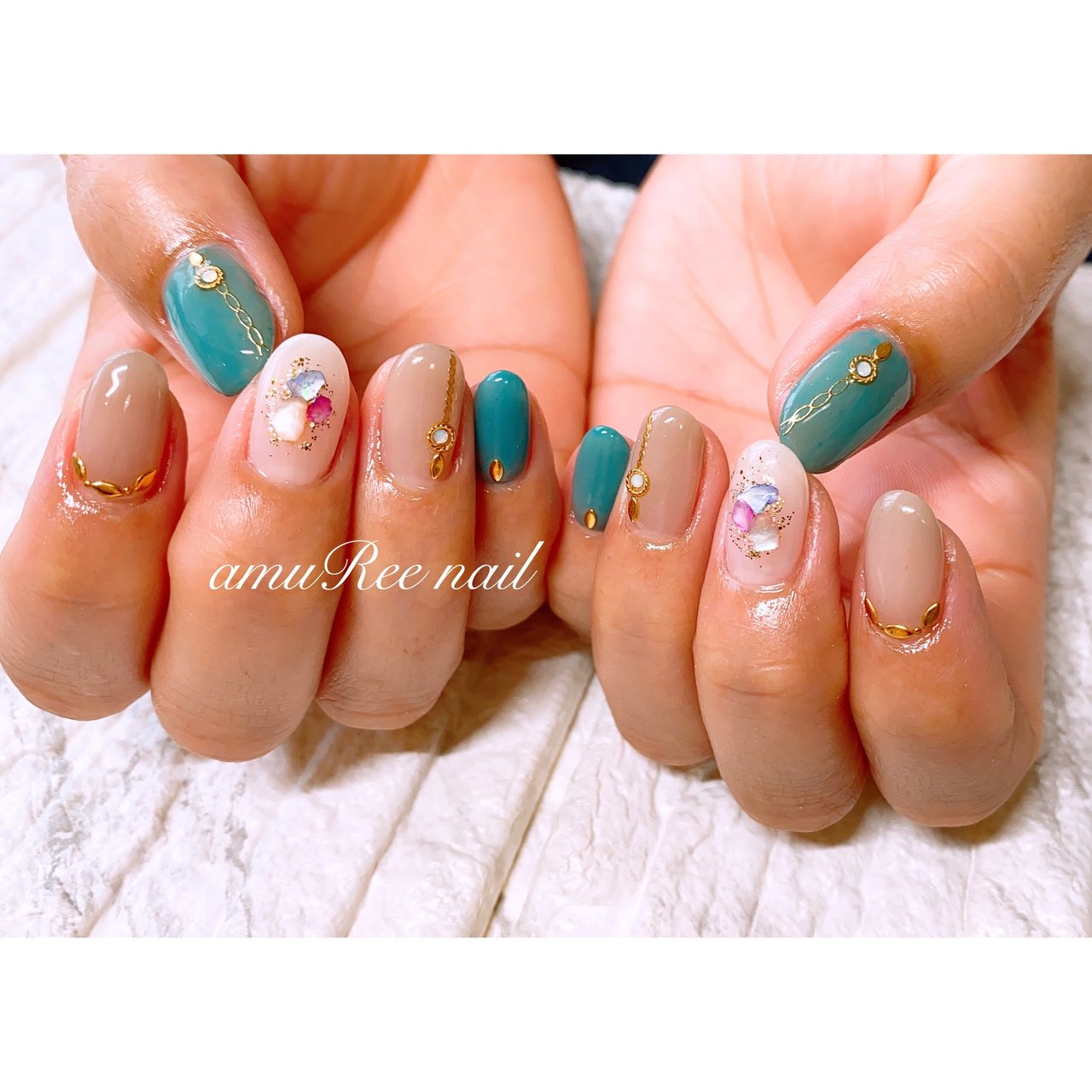 春 夏 秋 冬 ハンド Amuree Nailのネイルデザイン No ネイルブック