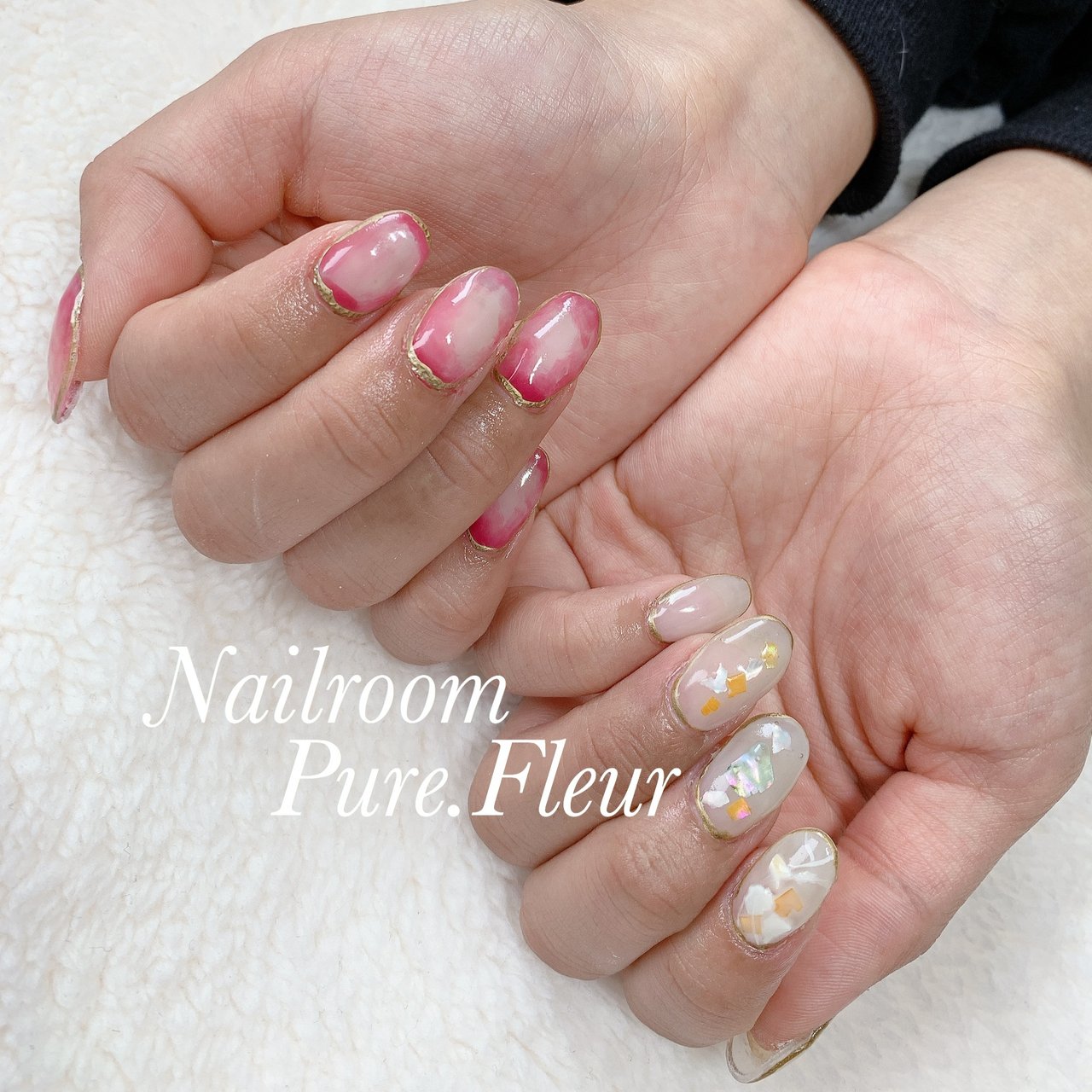 春 オフィス デート 女子会 ハンド 帯広市東のプライベートサロン Nailroom Pure Fleur ピュアフルール のネイル デザイン No ネイルブック