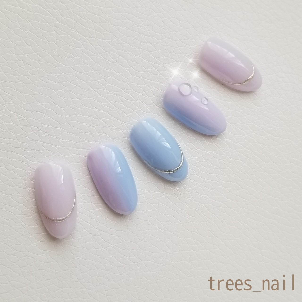 梅雨 七夕 海 浴衣 ハンド Trees Nailのネイルデザイン No ネイルブック