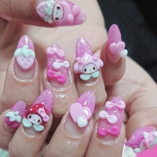 21年 新着順 キティネイルのネイルデザイン 4ページ目 ネイルブック
